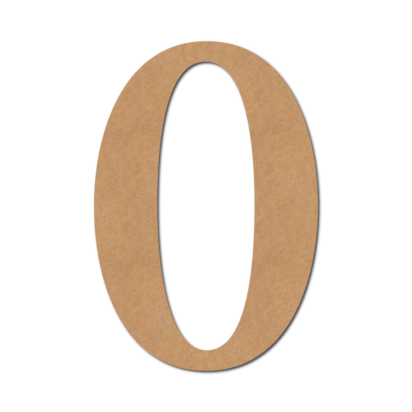 Number Cutout MDF Design
