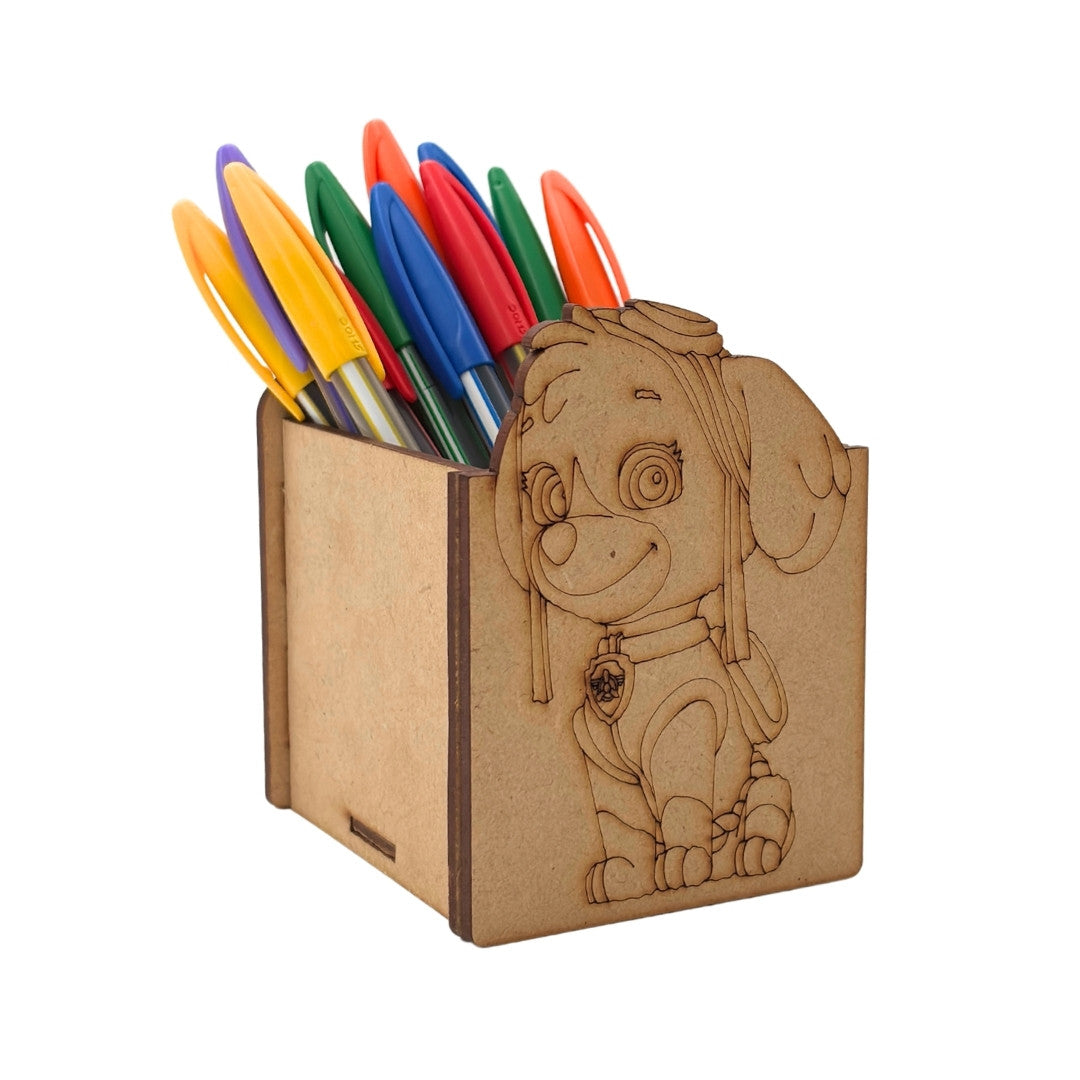 Paw Patrol Dog Pen Stand MDF Design 1