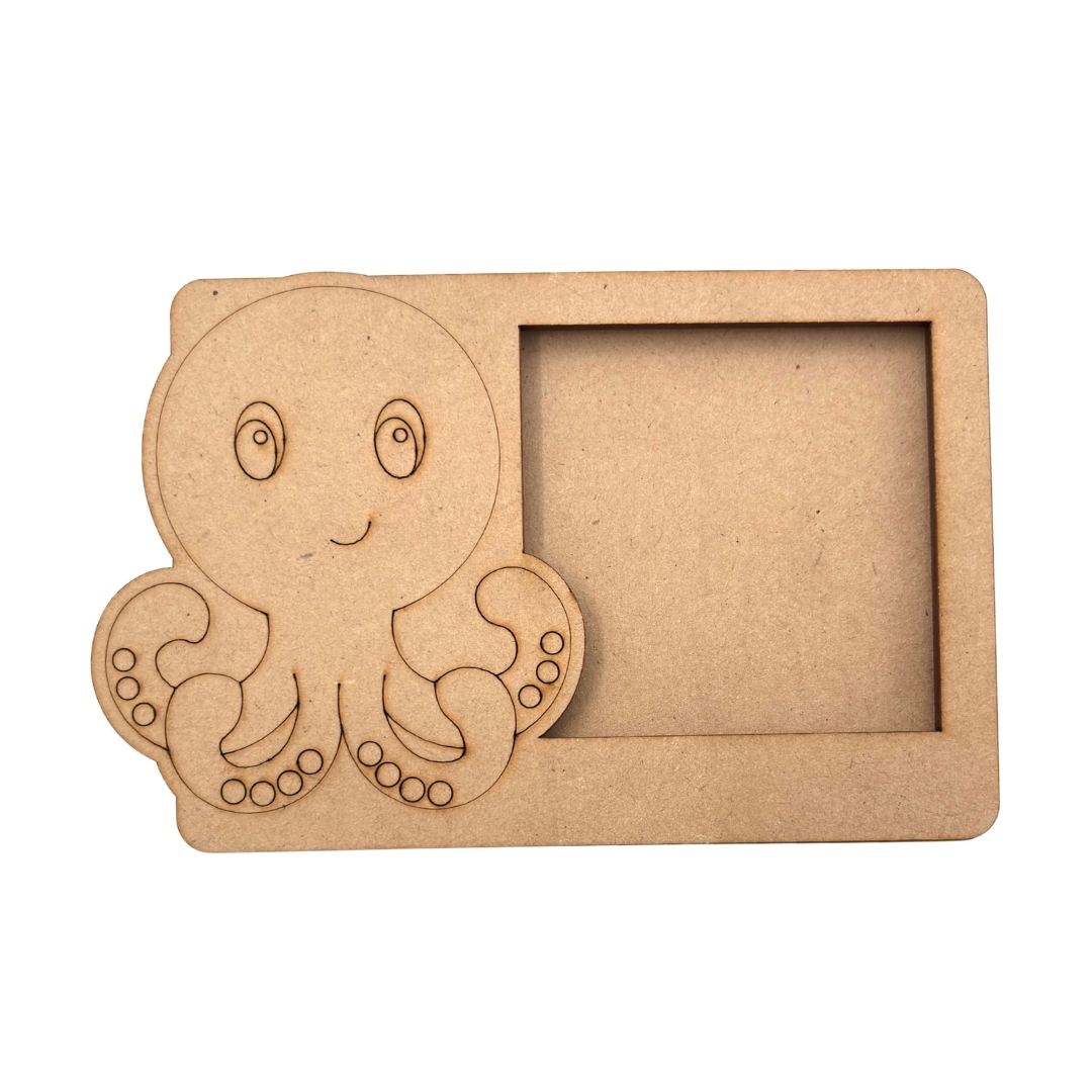 Octopus Three Layered Photo Frame MDF Design 1