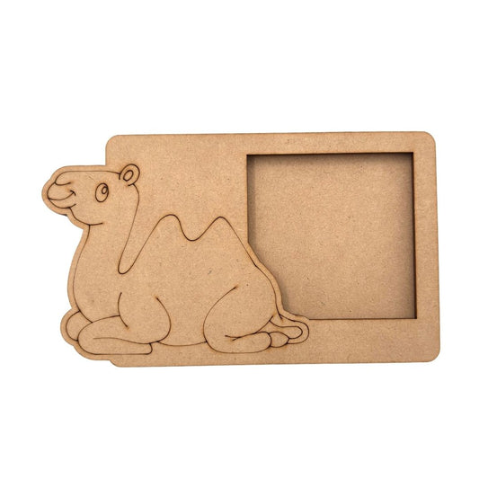 Camel Three Layered Photo Frame MDF Design 1