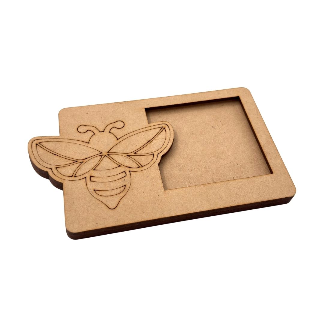 Bee Three Layered Photo Frame MDF Design 1