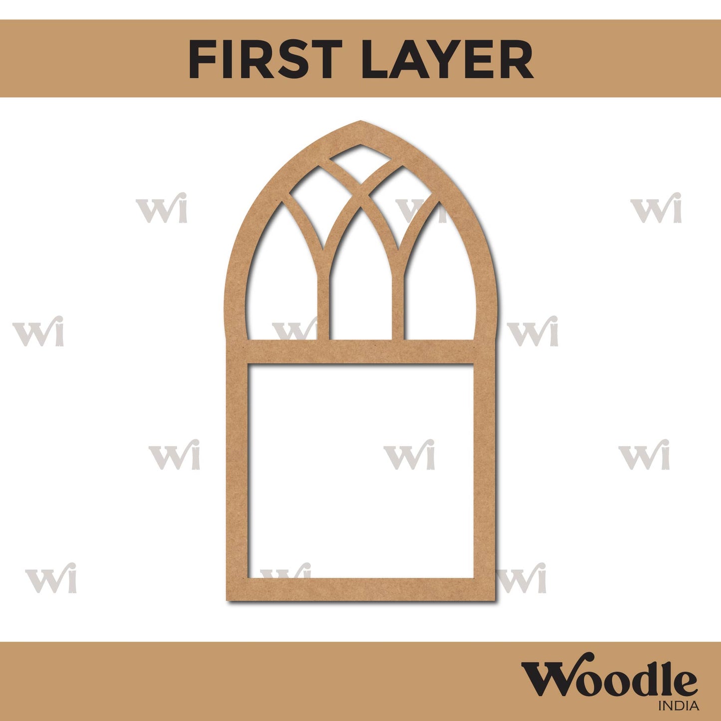 Window Frame MDF Design 1