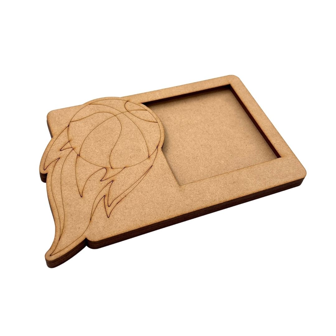 Basketball Three Layered Photo Frame MDF Design 1