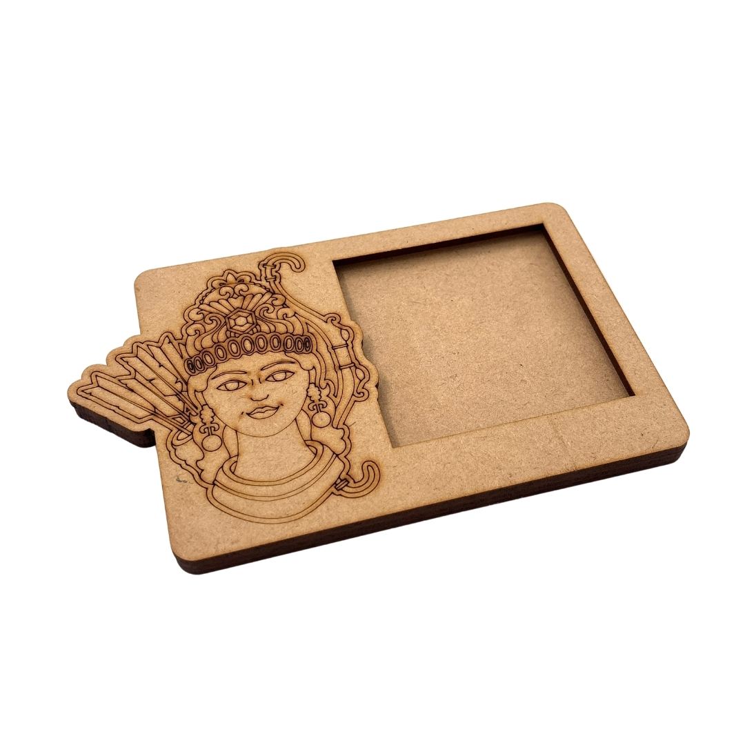 Ram Ji Three Layered Photo Frame MDF Design 1
