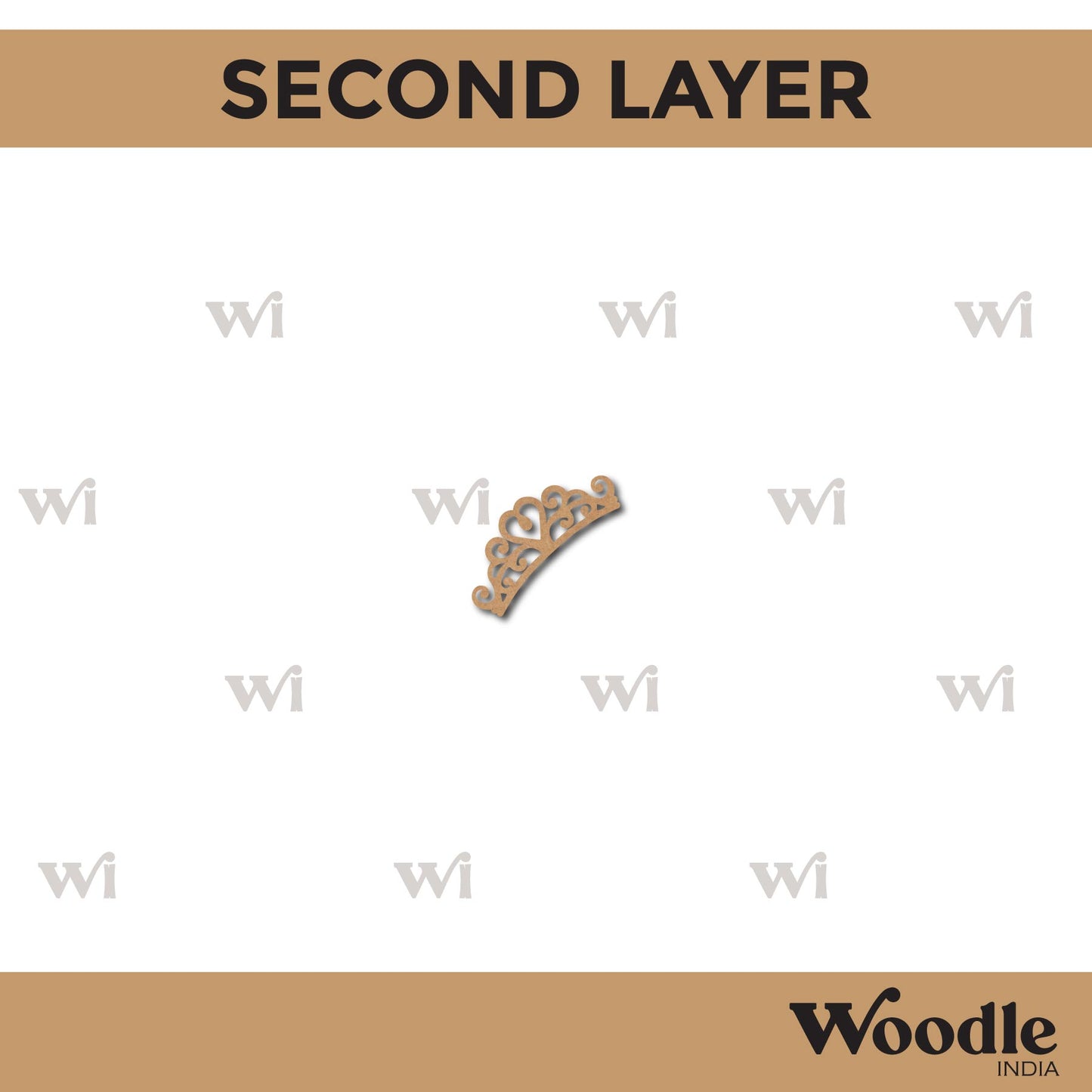 Girl Moon Cloud Swing Nameplate MDF Design