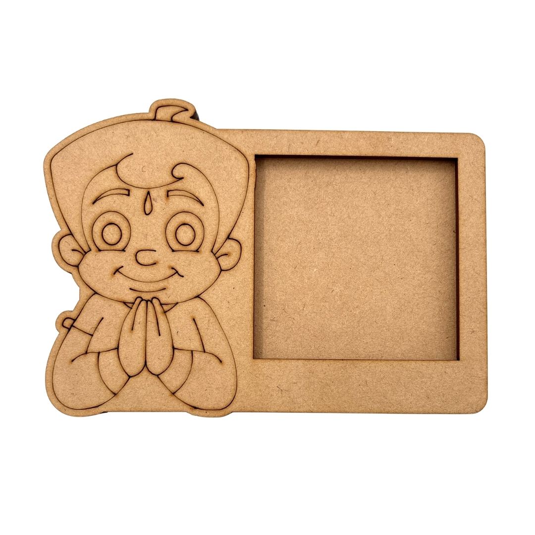 Chhota Bheem Three Layered Photo Frame MDF Design 2