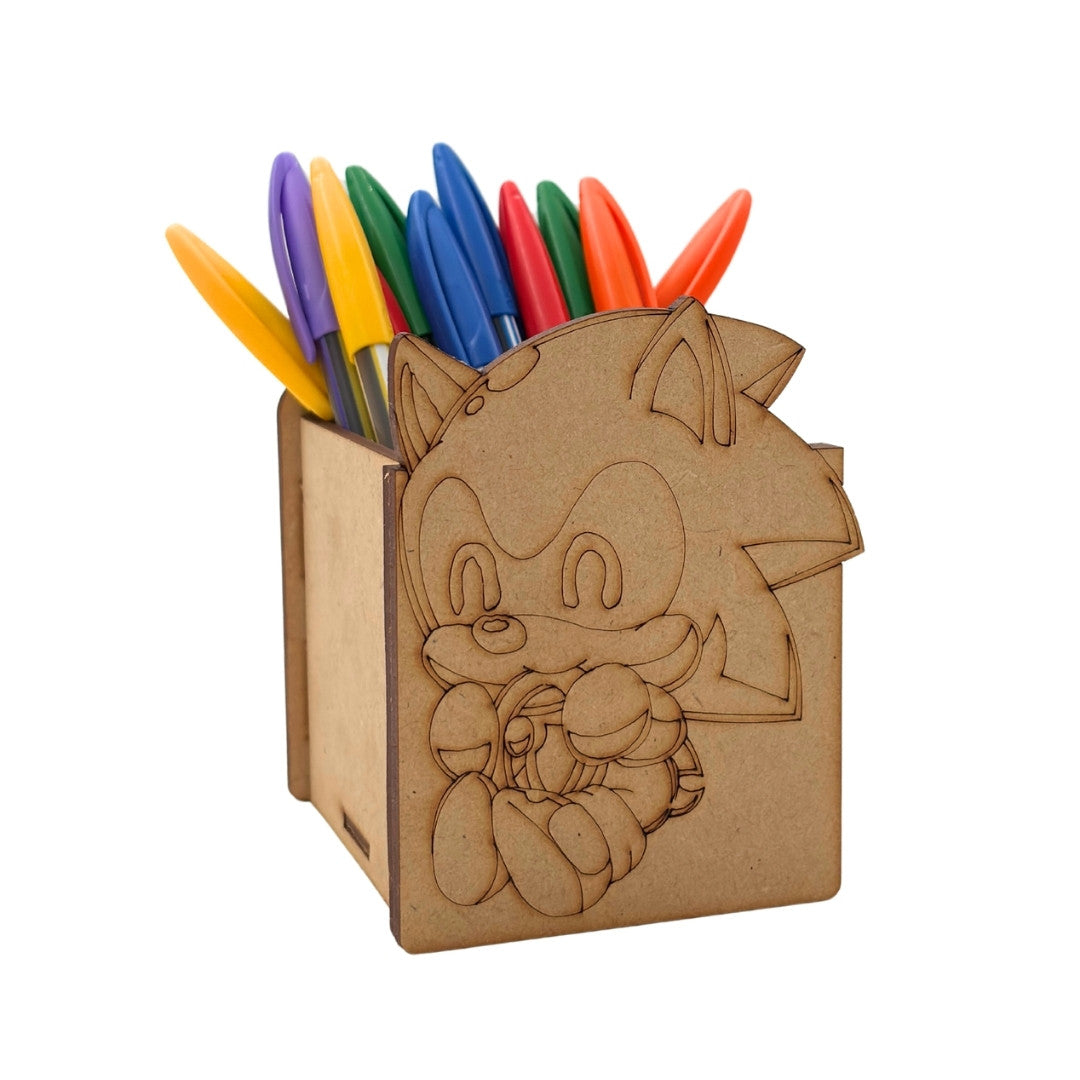 Sonic Pen Stand MDF Design 1