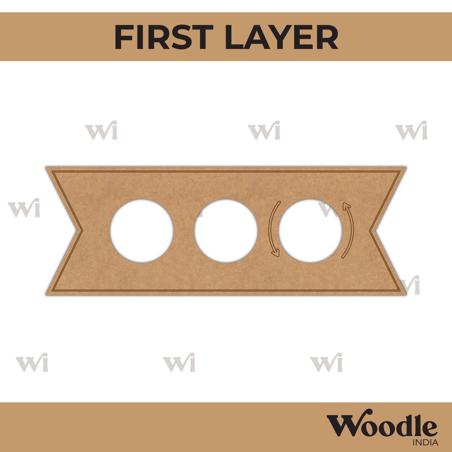 Can Serving Tray MDF Design 3