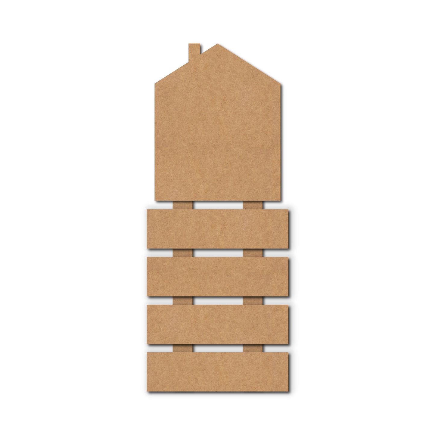 Hut Nameplate MDF Design