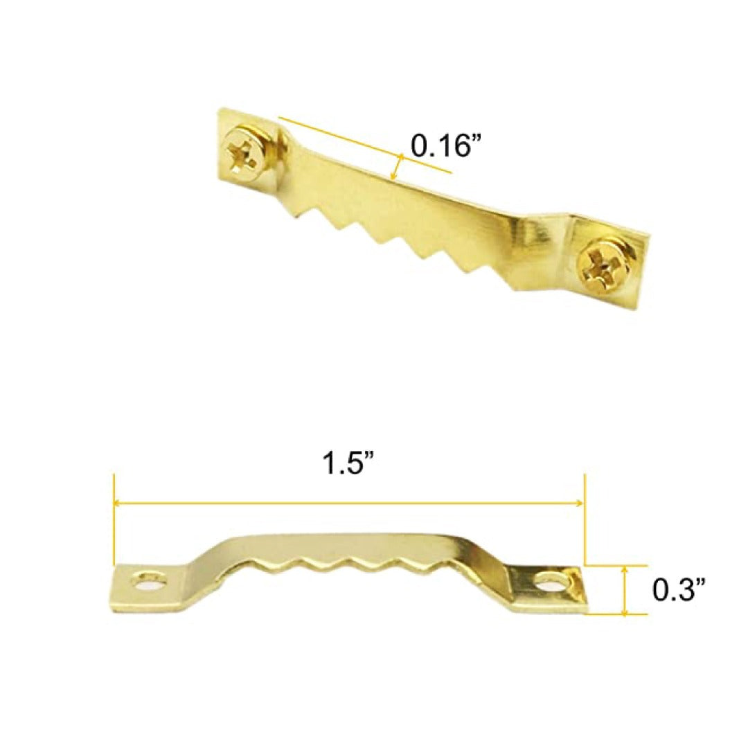 Zigzag Golden Frame Hooks
