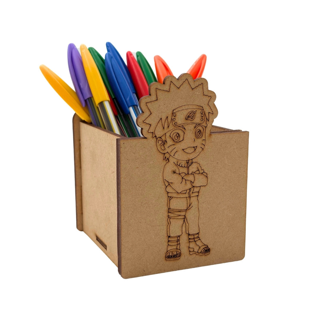 Naruto Ninja Pen Stand MDF Design 1