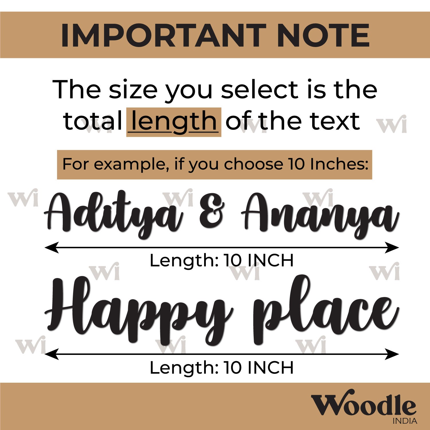 Acrylic Custom Text Name Cutout