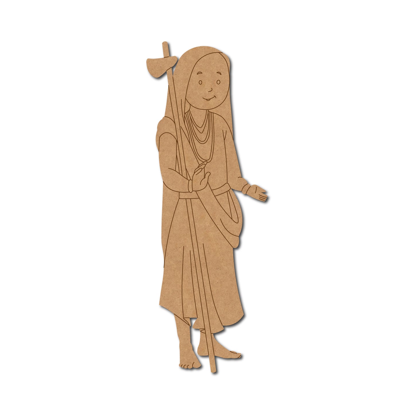 Adi Shankaracharya Pre Marked MDF Design 1