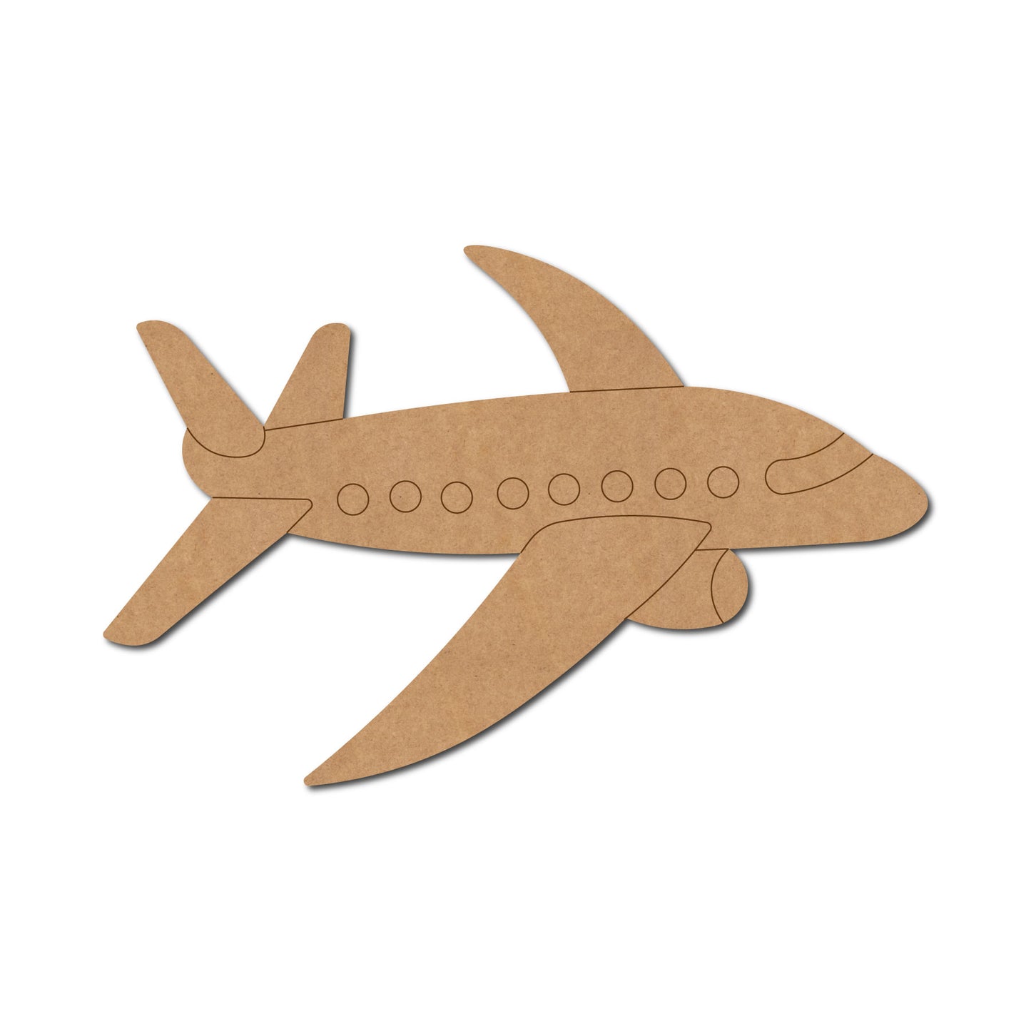 Aeroplane Pre Marked MDF Design 4