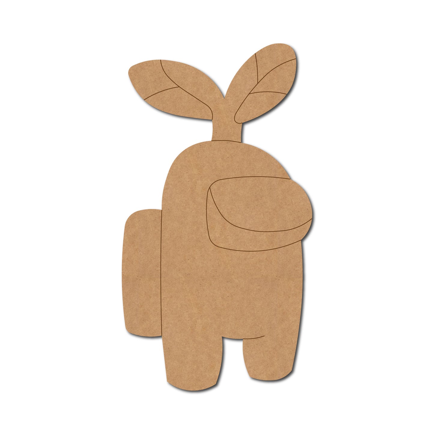 Among Us Character Pre Marked MDF Design 2