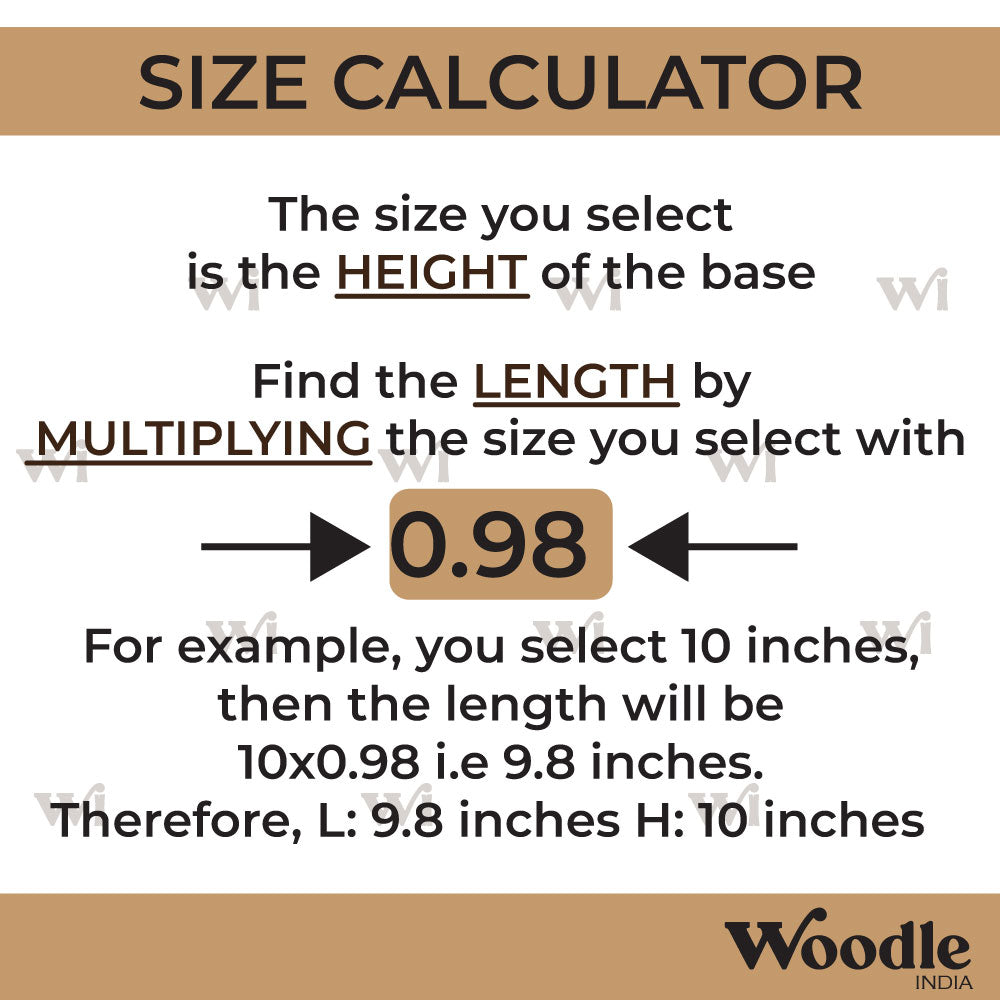 Animals Nameplate MDF Design Size calculator