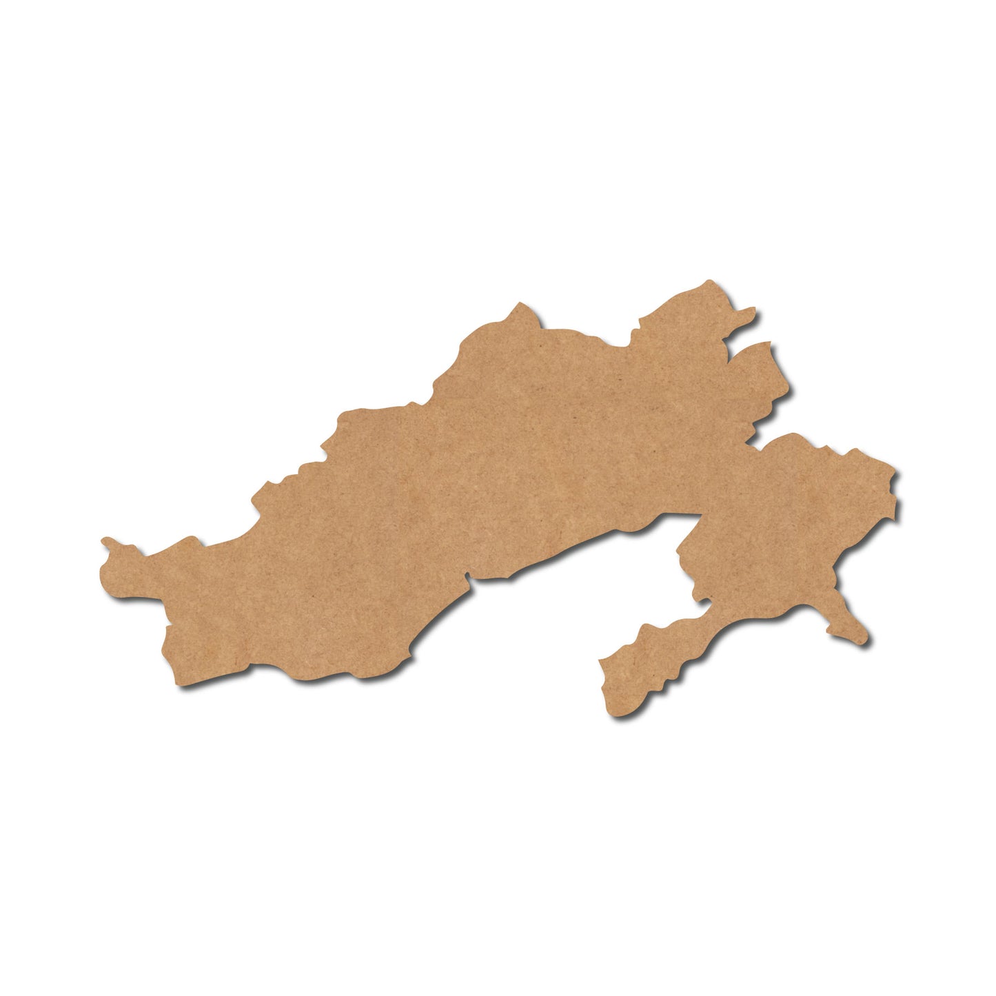 Arunachal Pradesh Map Cutout MDF Design 1