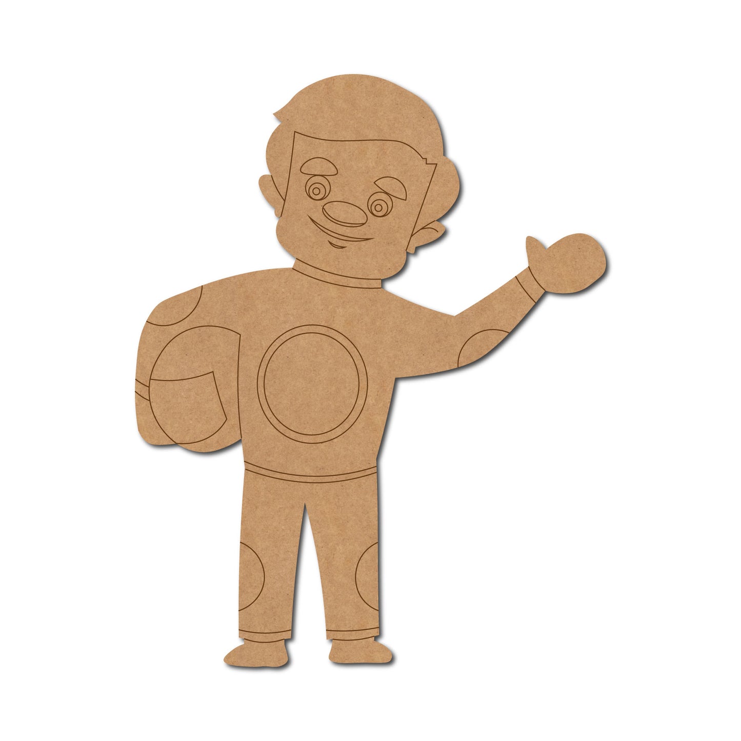 Astronaut Pre Marked MDF Design 5