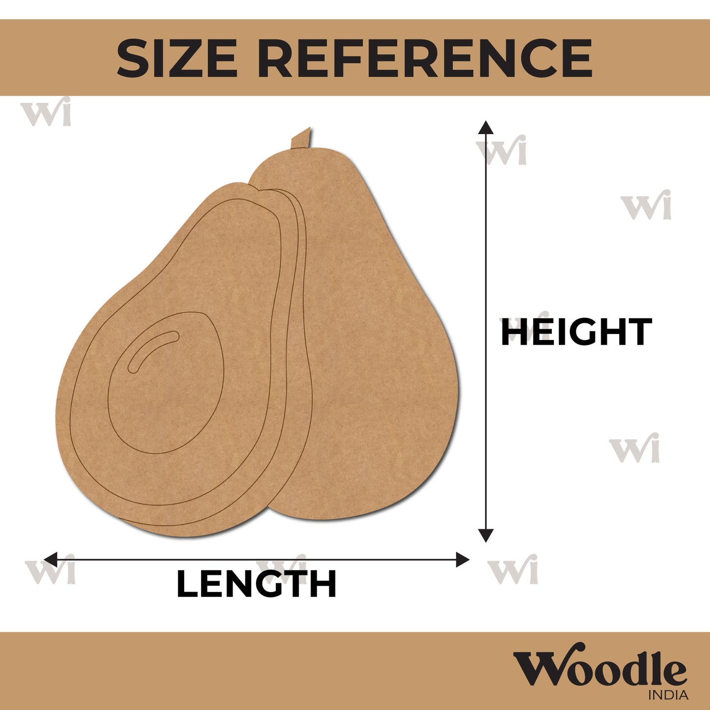 Avocado Pre Marked MDF Design 2