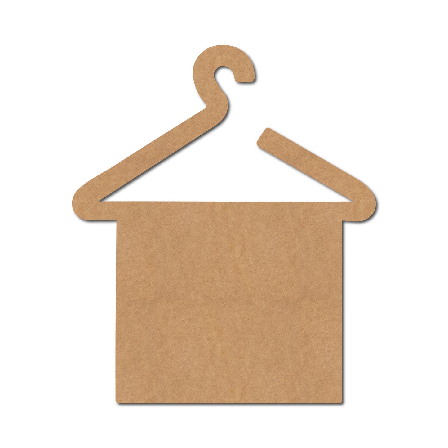 Bathroom Towel Hanger Cutout MDF Design 1