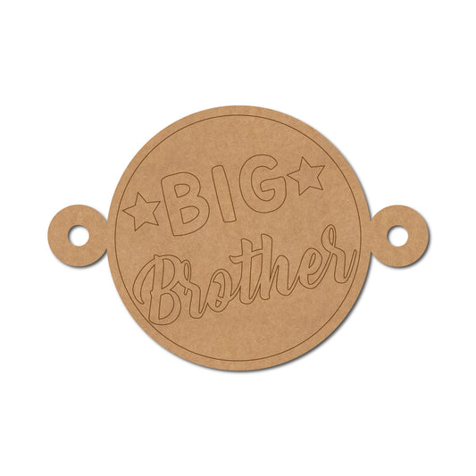 Big Brother Rakhi Pre Marked MDF Design 1