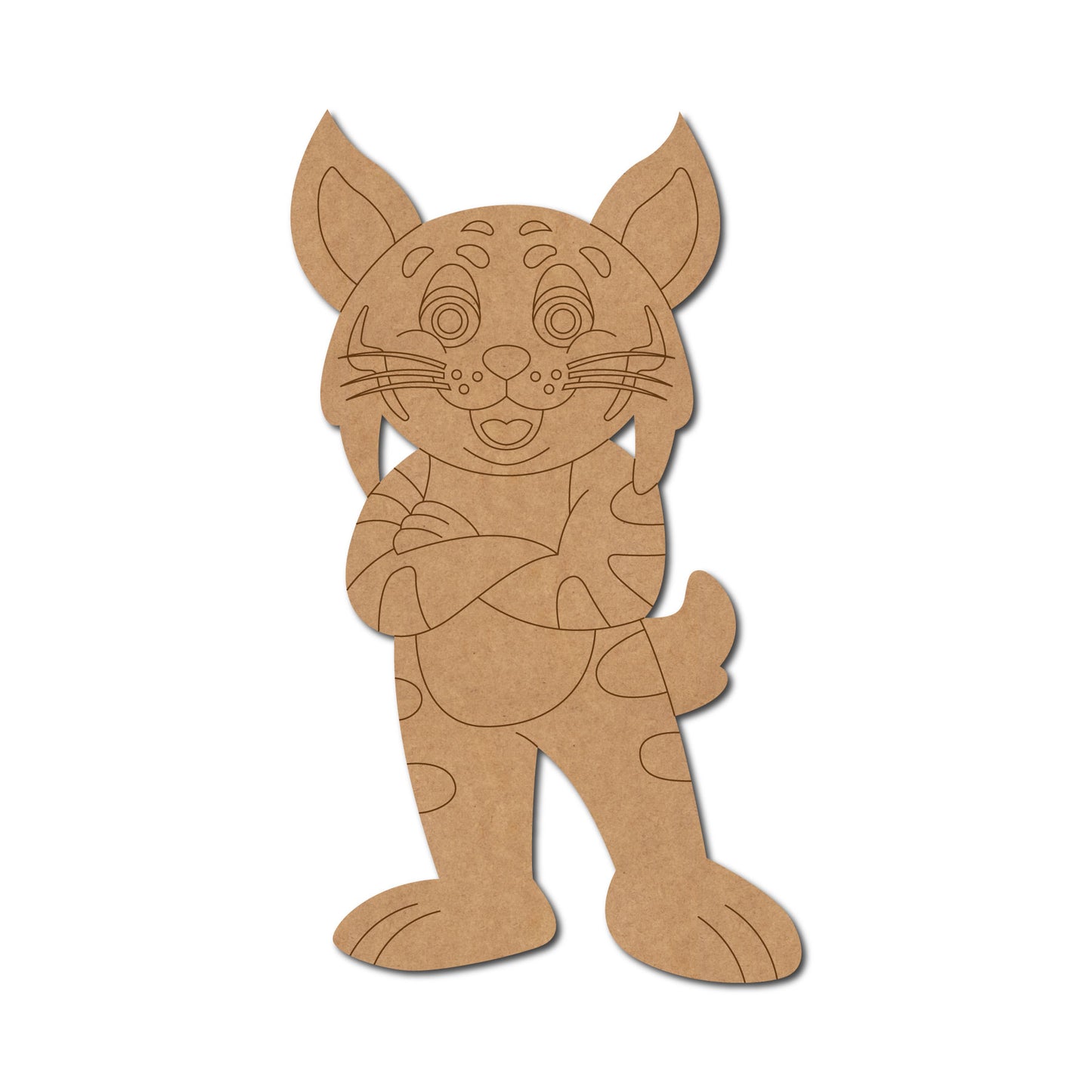 Bobcat Pre Marked MDF Design 4