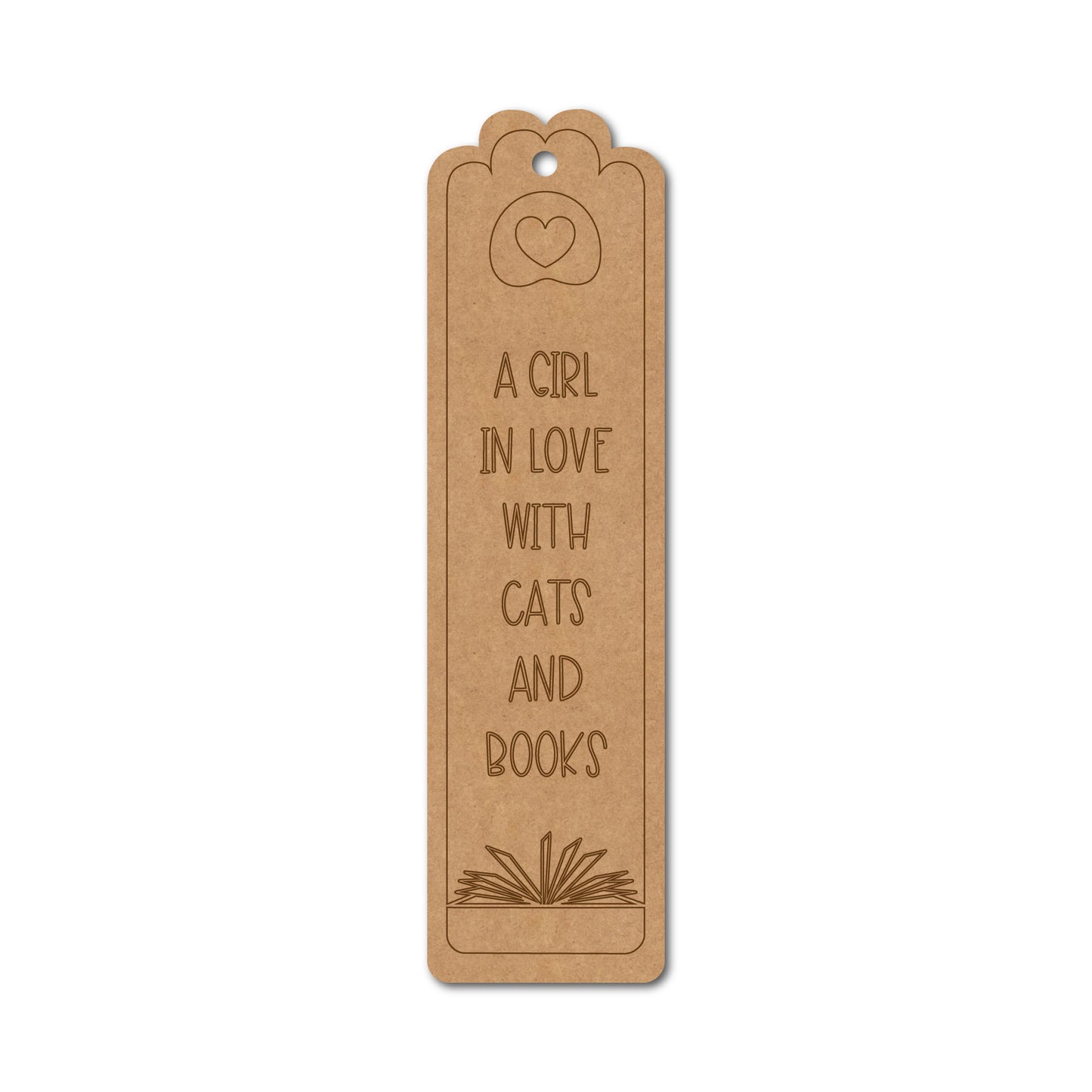 Bookmark MDF Design 42