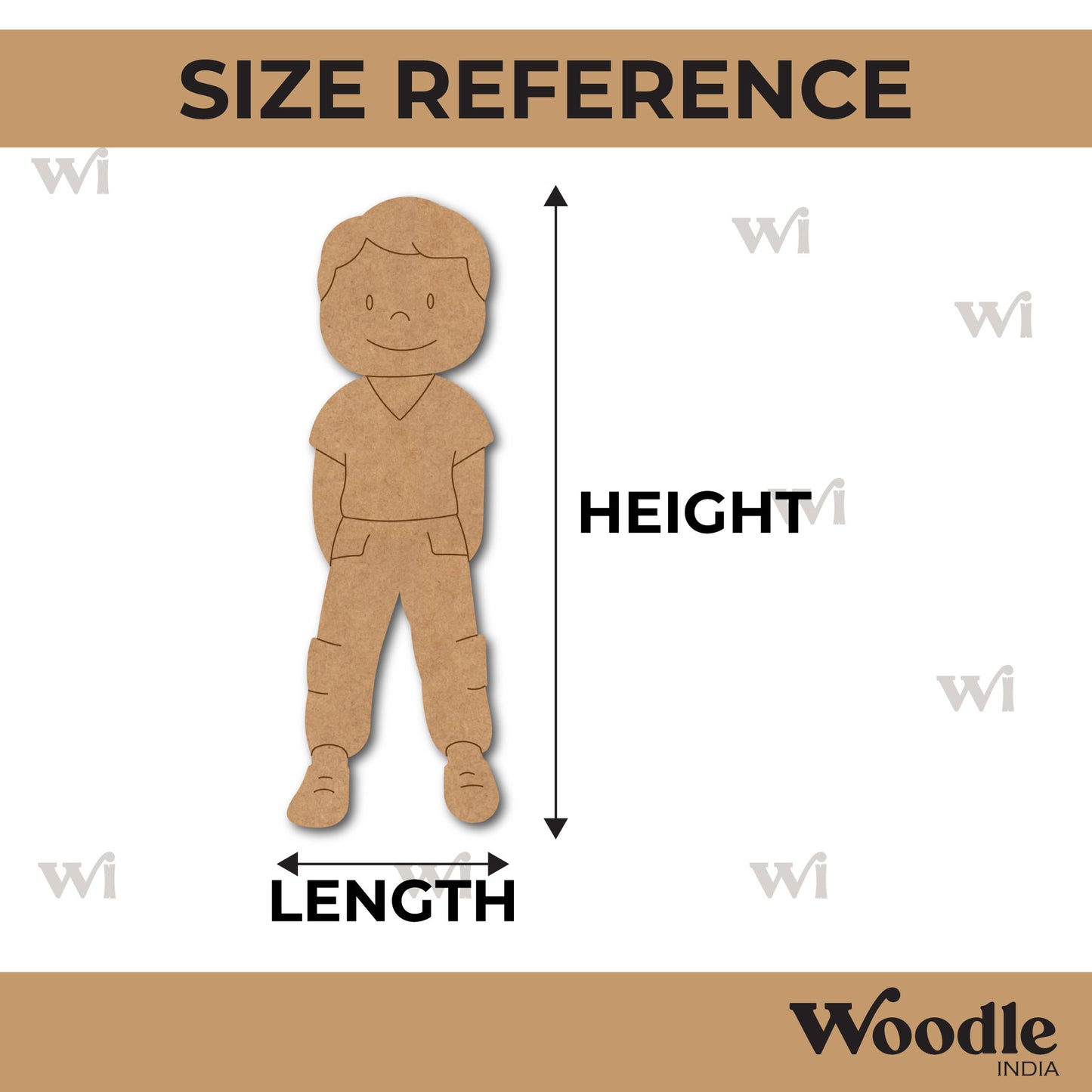 Boy Pre Marked MDF Design 5