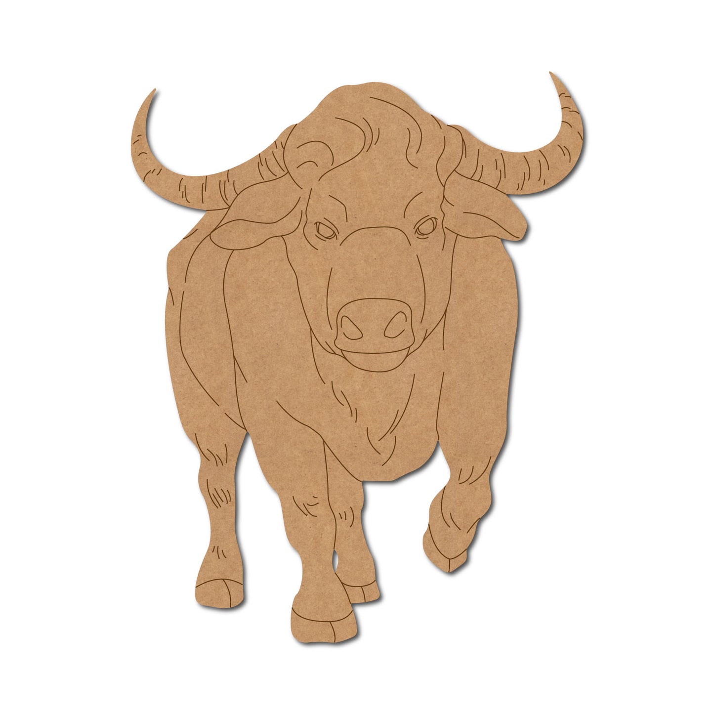 Bull Pre Marked MDF Design 1