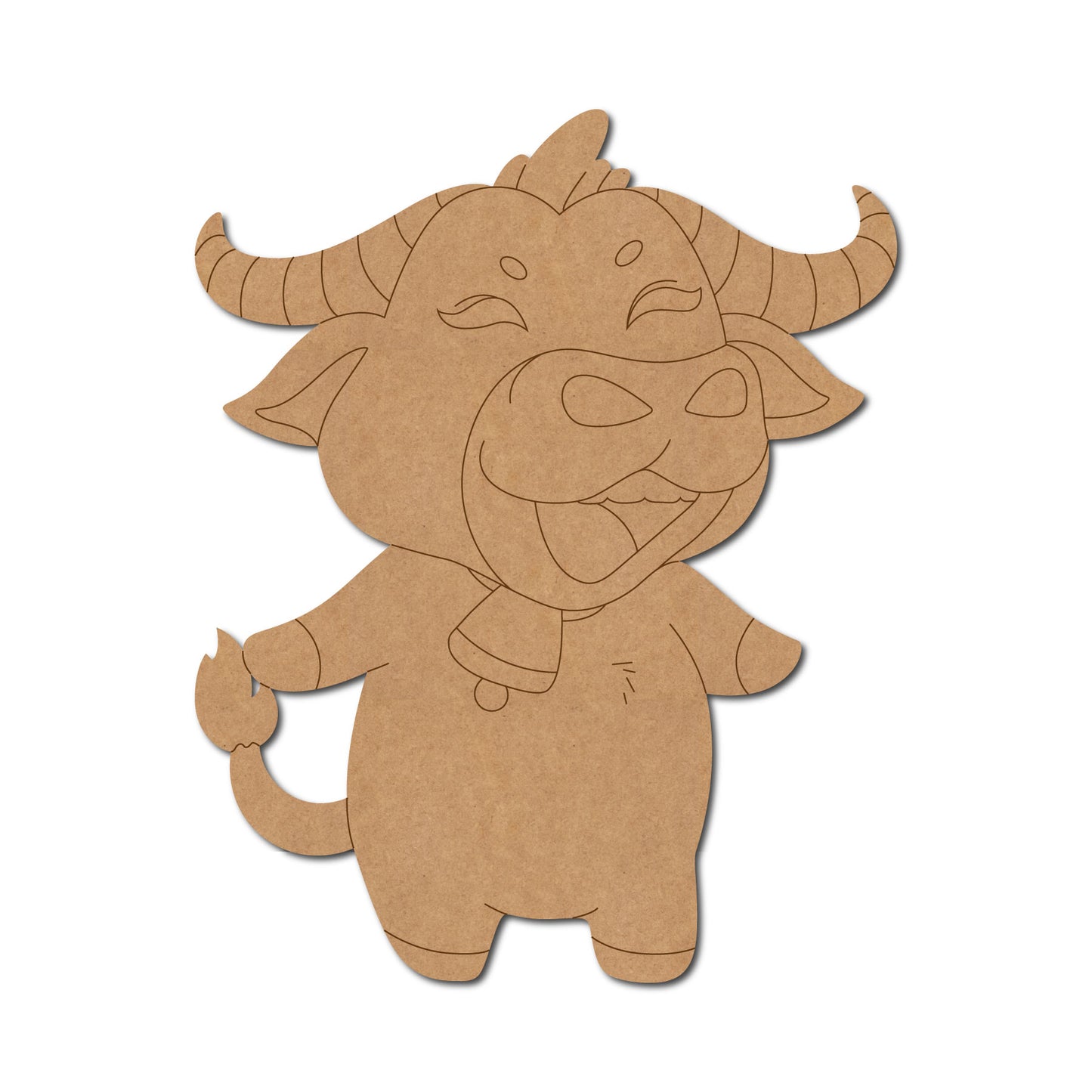 Bull Pre Marked MDF Design 6