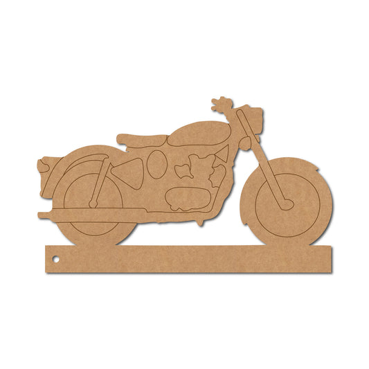 Bullet Keychain Pre Marked MDF Design 1