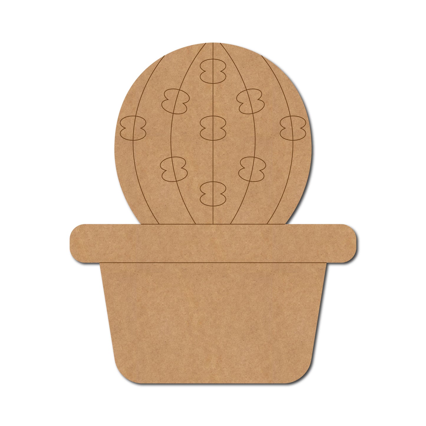 Cactus Pre Marked MDF Design 18