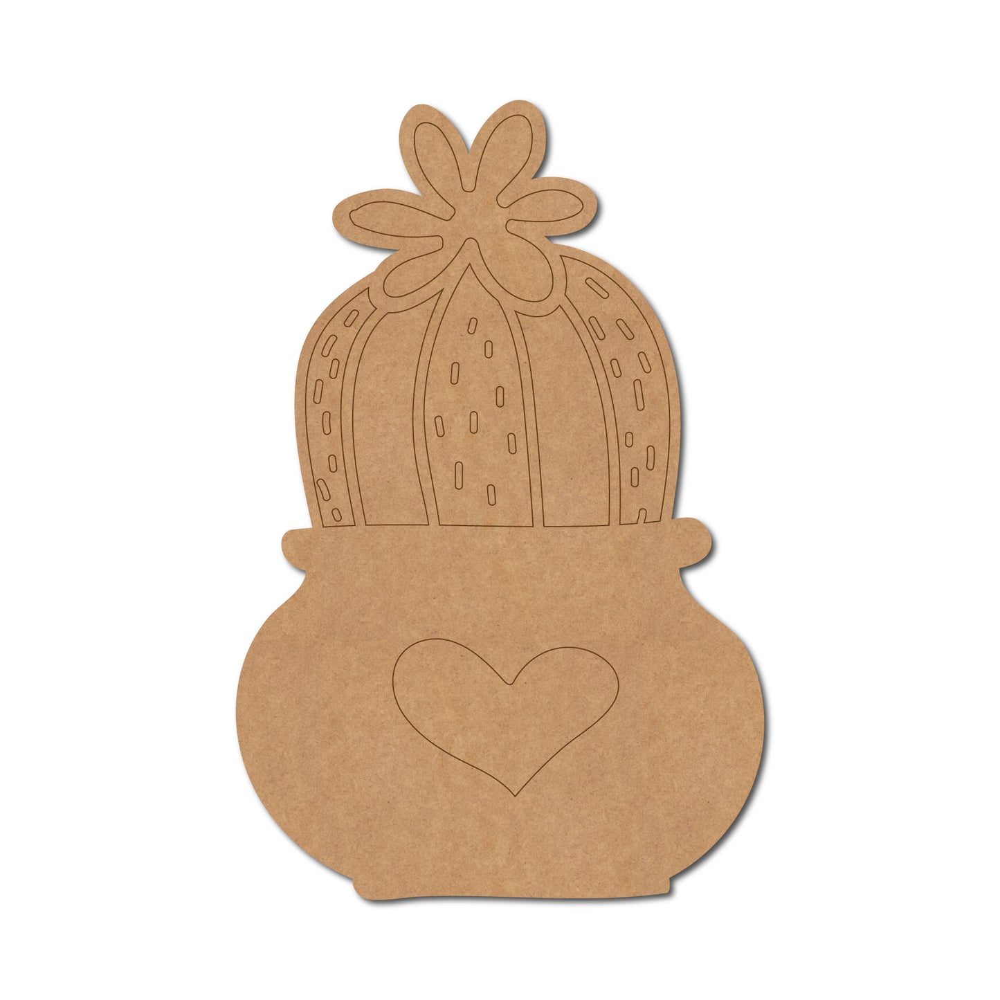 Cactus Pre Marked MDF Design 5