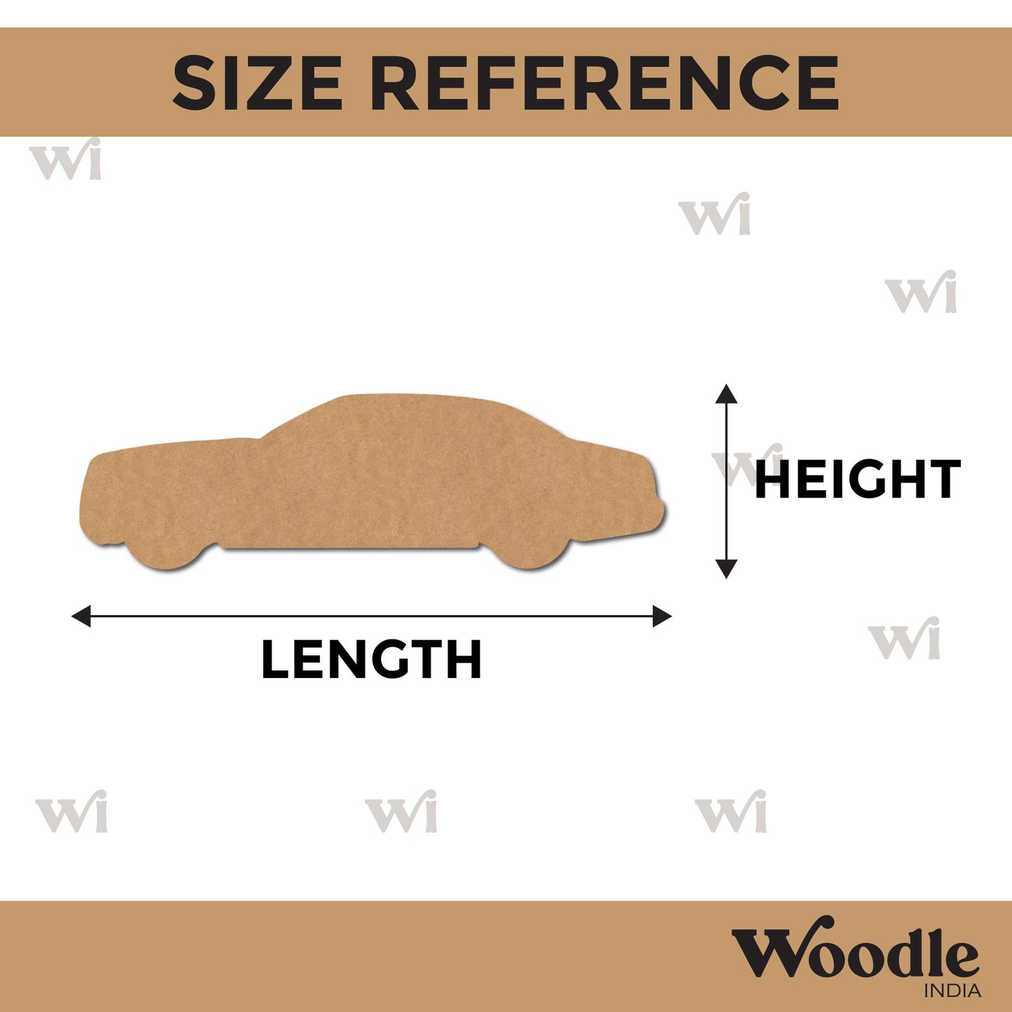 Car Cutout MDF Design 6