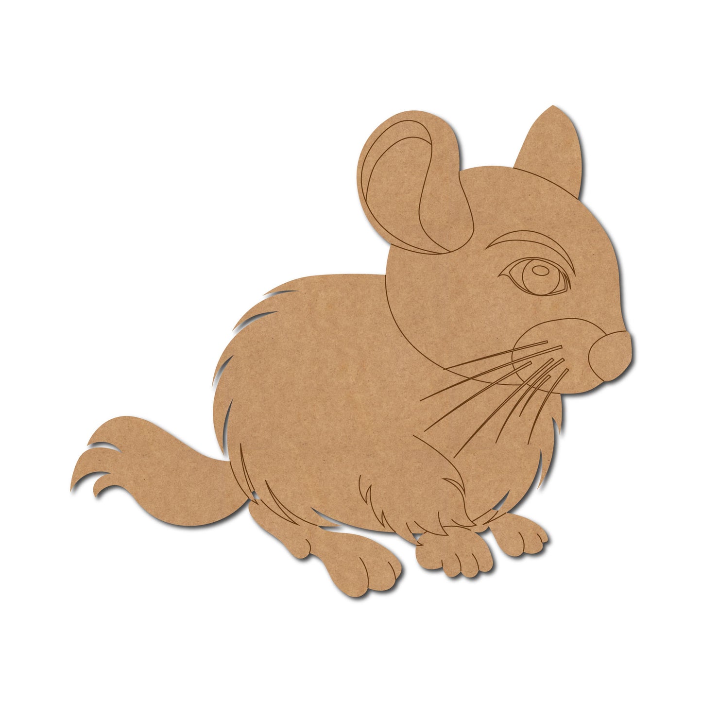 Chinchilla Pre Marked MDF Design 1