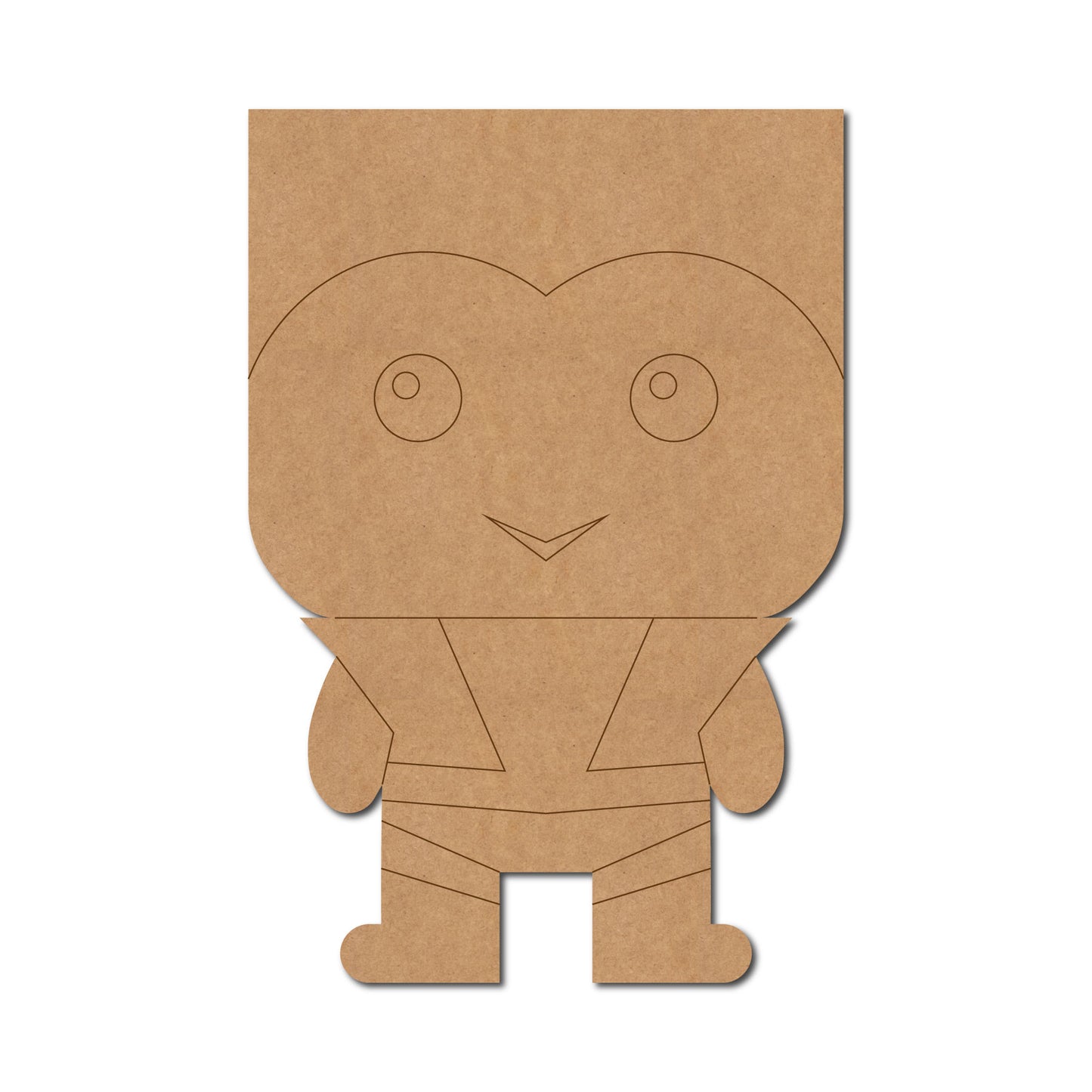 Colossus Cartoon Pre Marked MDF Design 1
