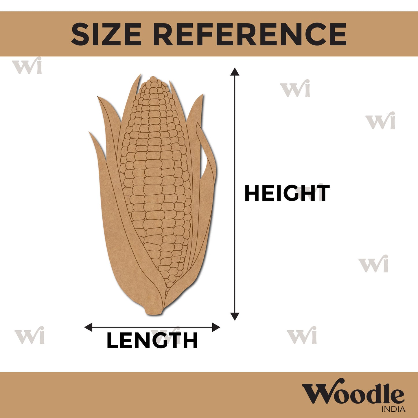 Corn Pre Marked MDF Design 2