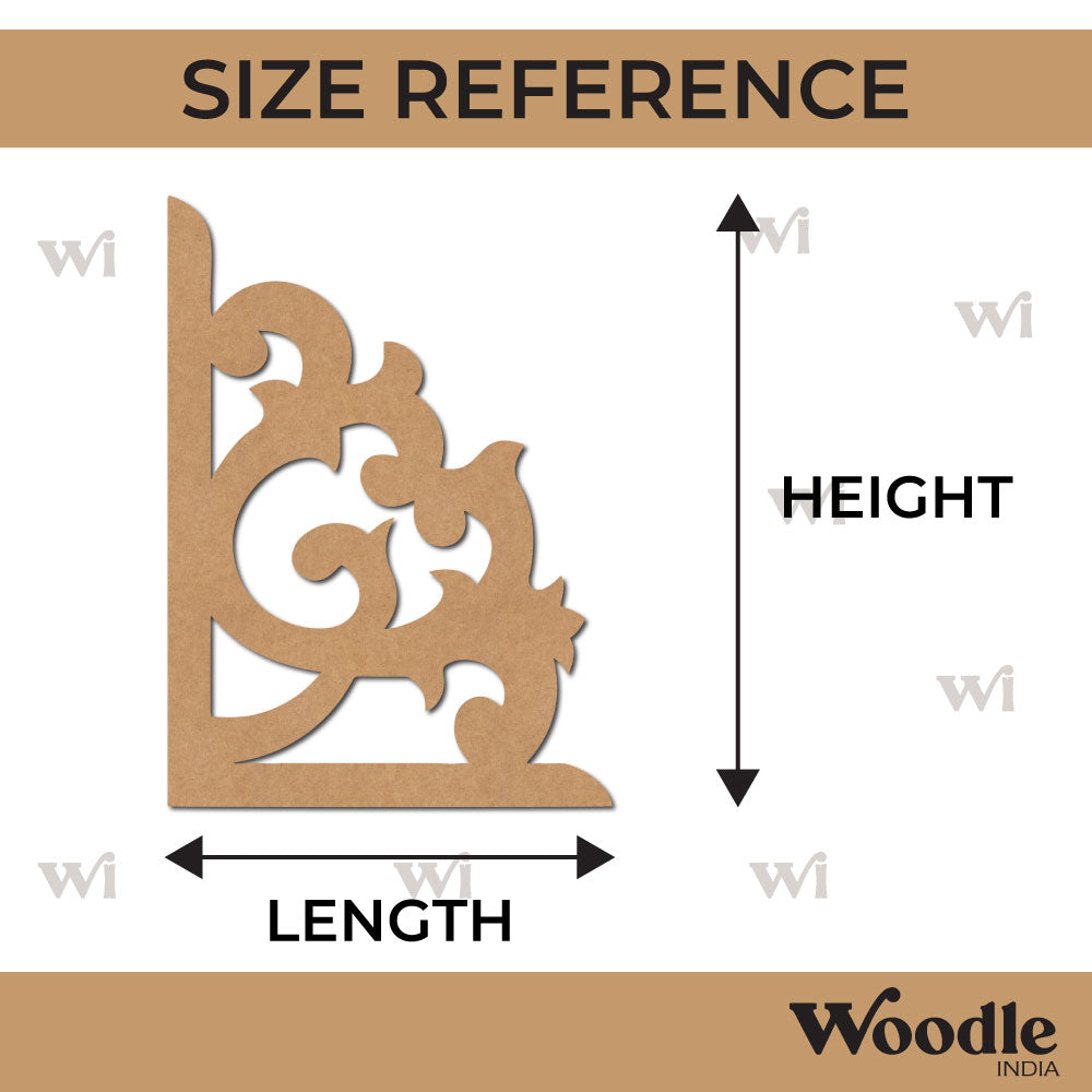 Corner Cutout MDF Design 10