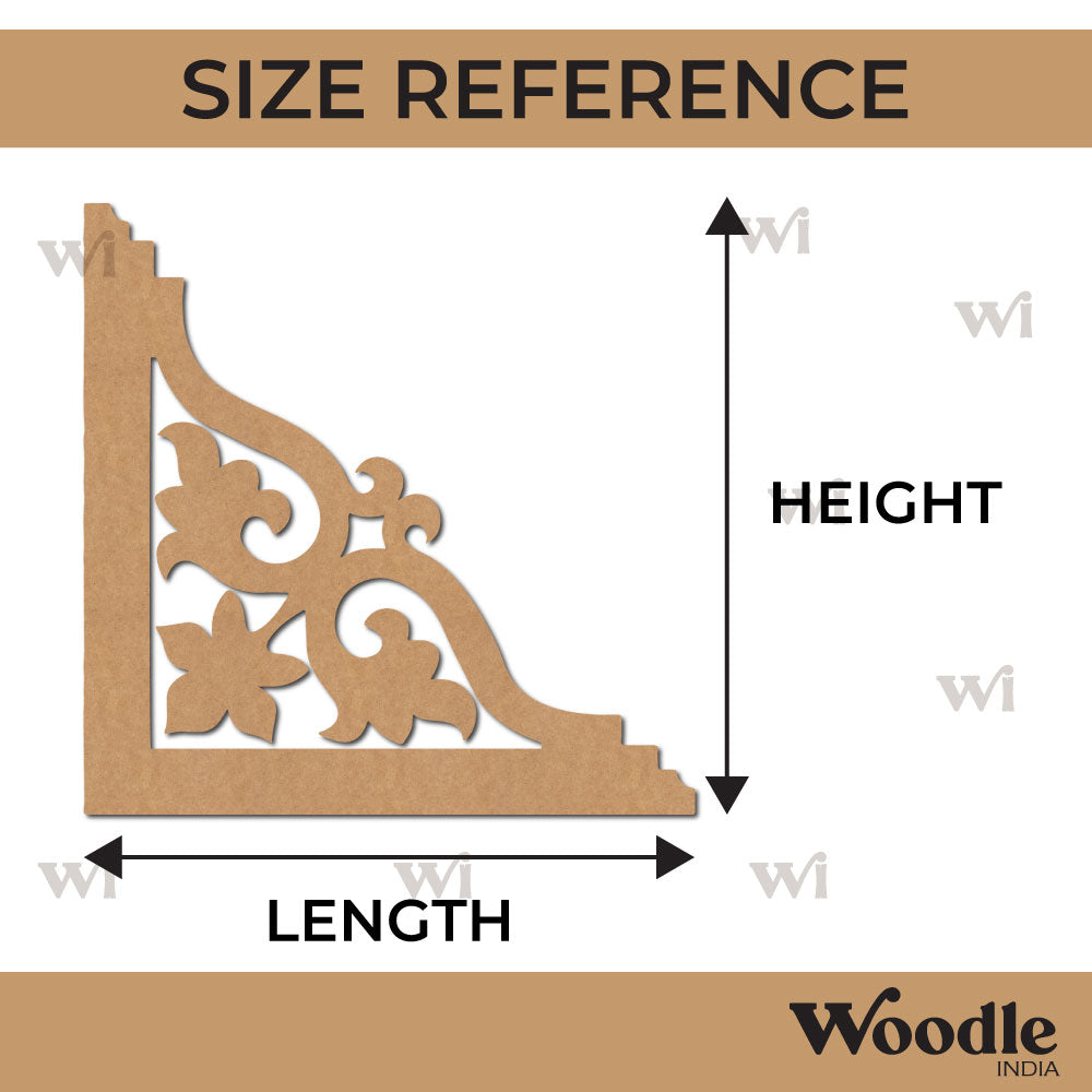 Corner Cutout MDF Design 14