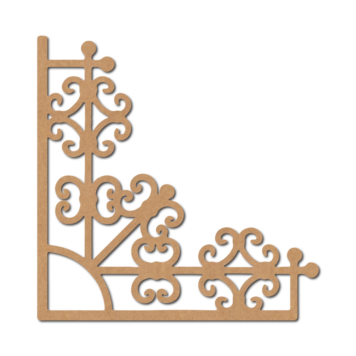 Corner Cutout MDF Design 15
