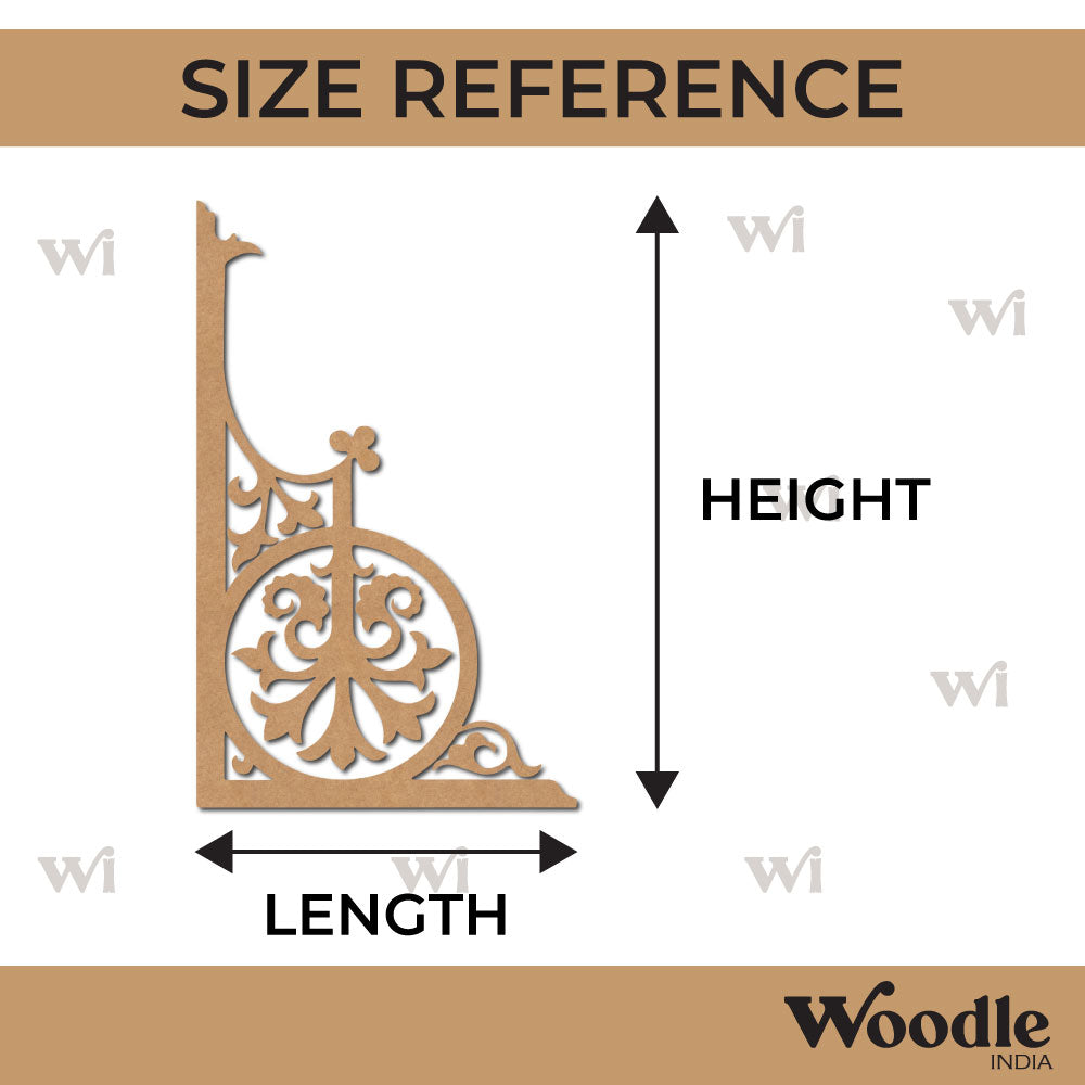 Corner Cutout MDF Design 16