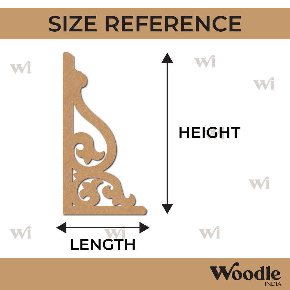 Corner Cutout MDF Design 7