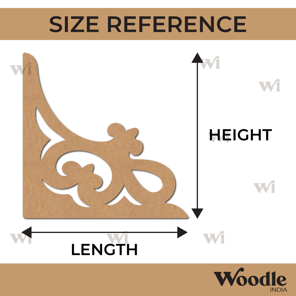 Corner Cutout MDF Design 8