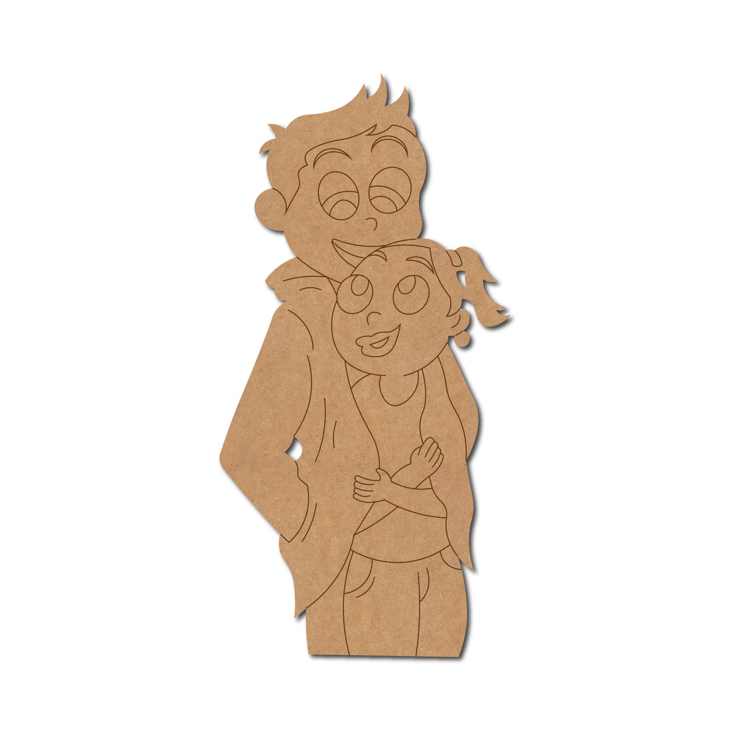Couple Pre Marked MDF Design 11