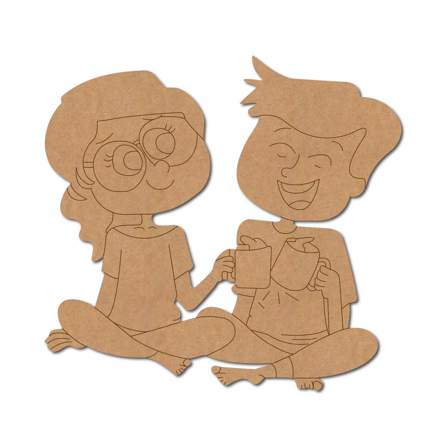 Couple Pre Marked MDF Design 3