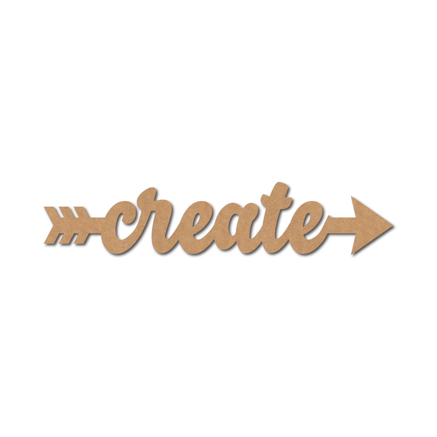 Create Arrow Cutout MDF Design