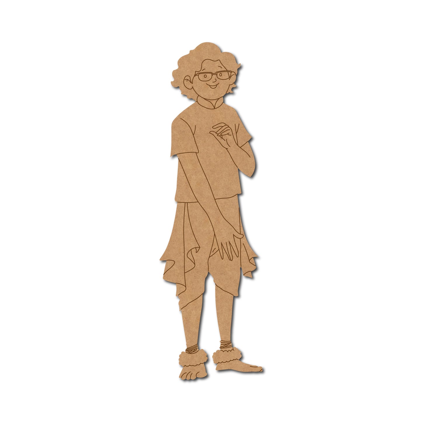 Dancing Man Pre Marked MDF Design 5