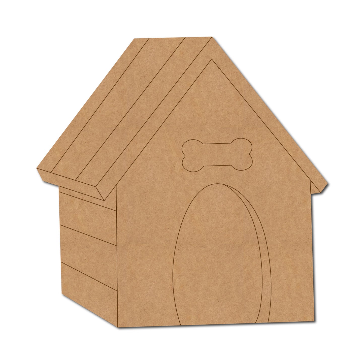 Dog House Pre Marked MDF Design 1
