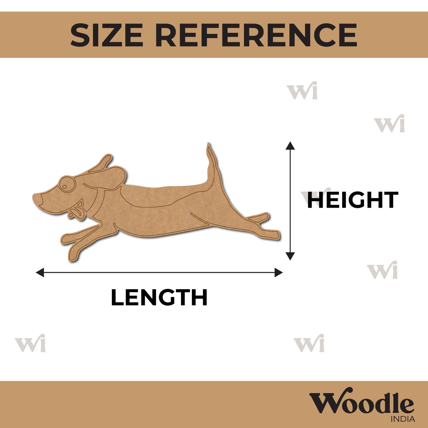Dog Pre Marked MDF Design 10