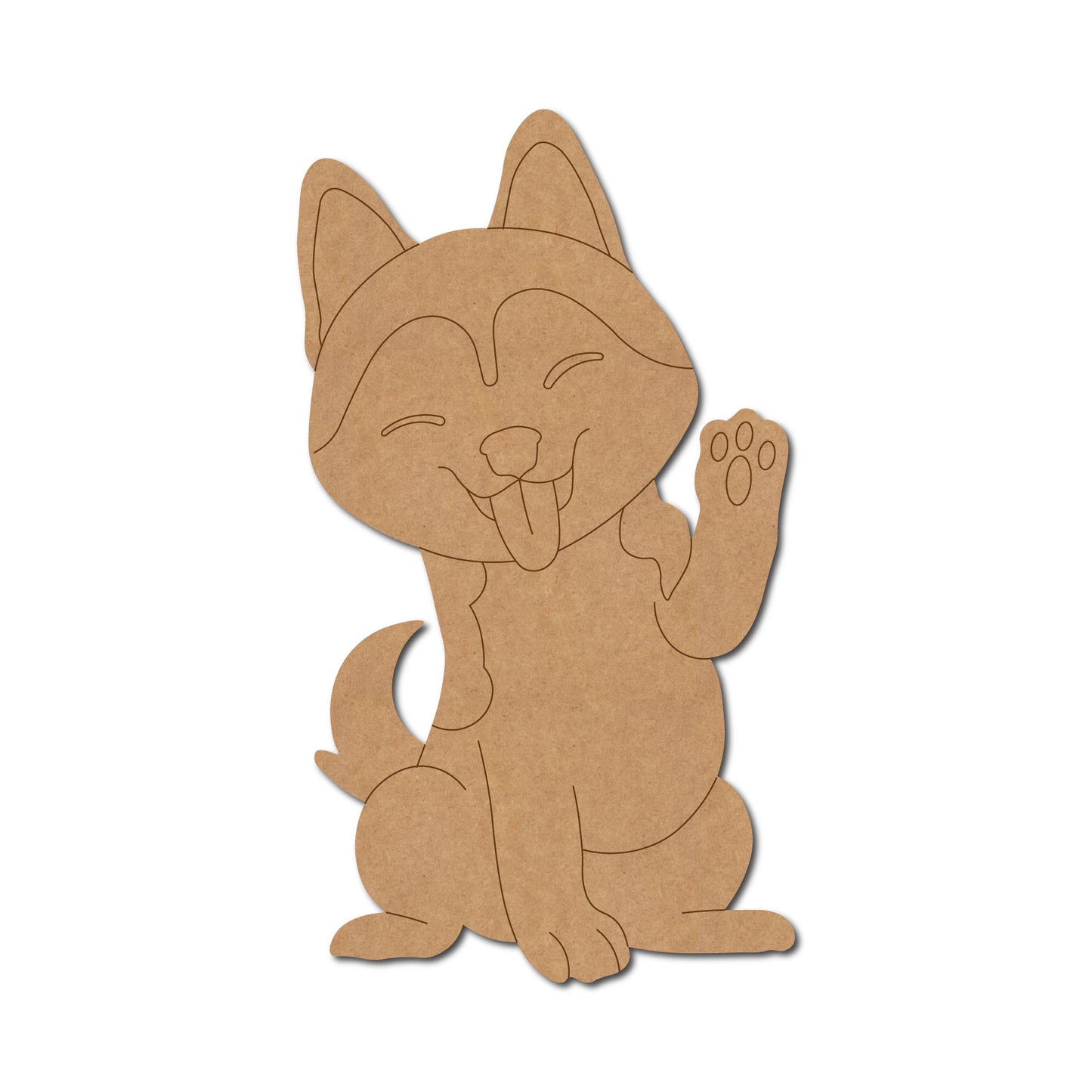 Dog Pre Marked MDF Design 20
